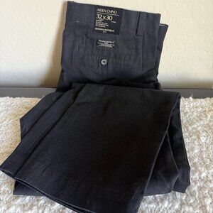 Banana Republic Mens Aiden Chino - Black 32x30